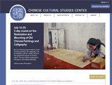 Tablet Screenshot of chineseculturalstudiescenter.org